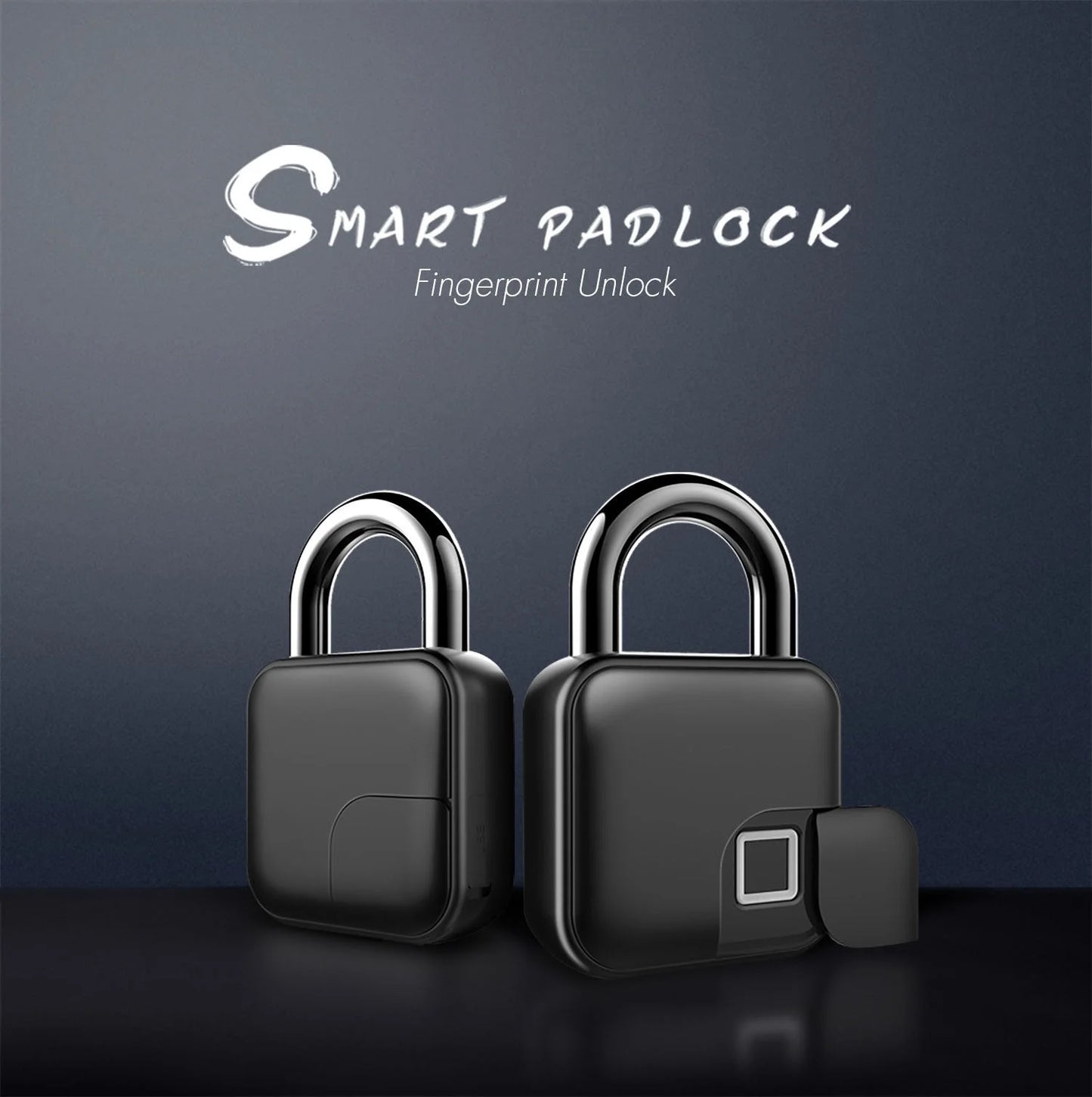 Biometric Fingerprint Padlock Waterproof Smart Keyless Gym School Locker Outdoor Gate Suitcase Tuya App Control 2026 Cloud