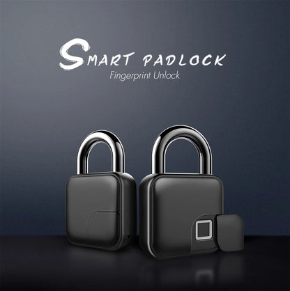 Biometric Fingerprint Padlock Waterproof Smart Keyless Gym School Locker Outdoor Gate Suitcase Tuya App Control 2026 Cloud
