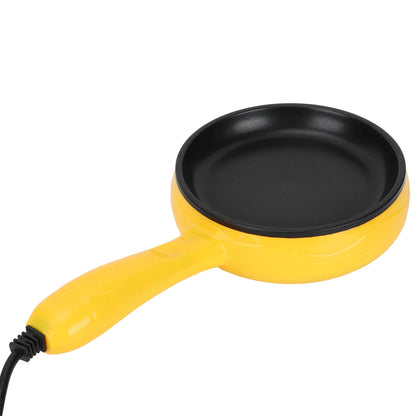 350W Mini Frying Pan Non‑Stick Fried Steak Pancake Egg Pan with Wooden Spatula Egg Frying Pan Kitchen Utensil Steak Frying Pan